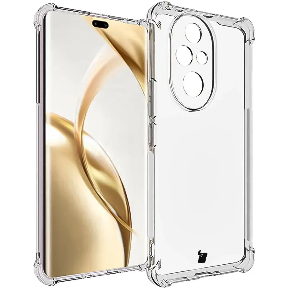 Hurtownia GSM - Elastické pouzdro + 2x folie na displej Bizon Case Clear Pack pro Honor 200 Pro průhledné - BIZ5783 - {ean13} - Hurt