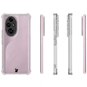 Hurtownia GSM - Elastické pouzdro + 2x folie na displej Bizon Case Clear Pack pro Honor 200 Pro průhledné - BIZ5783 - {ean13} - Hurt
