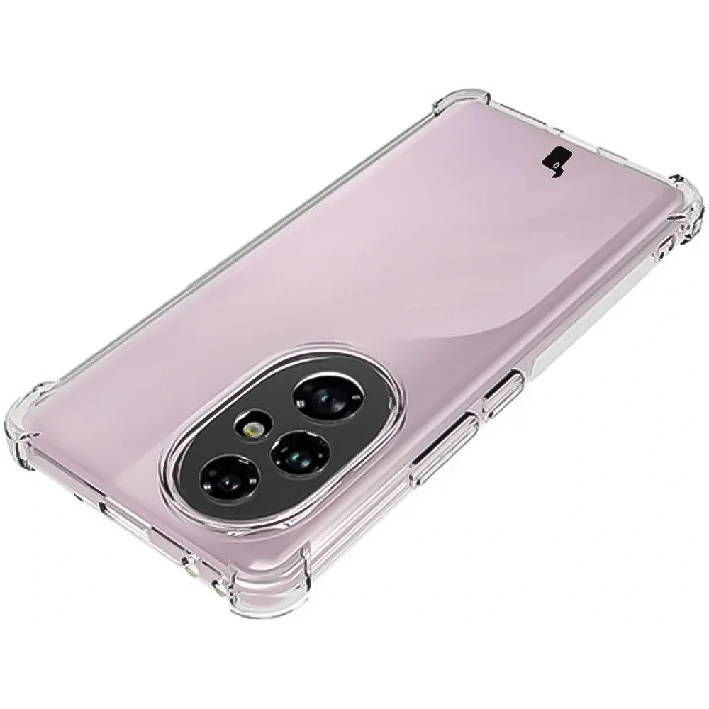 Hurtownia GSM - Elastické pouzdro + 2x folie na displej Bizon Case Clear Pack pro Honor 200 Pro průhledné - BIZ5783 - {ean13} - Hurt
