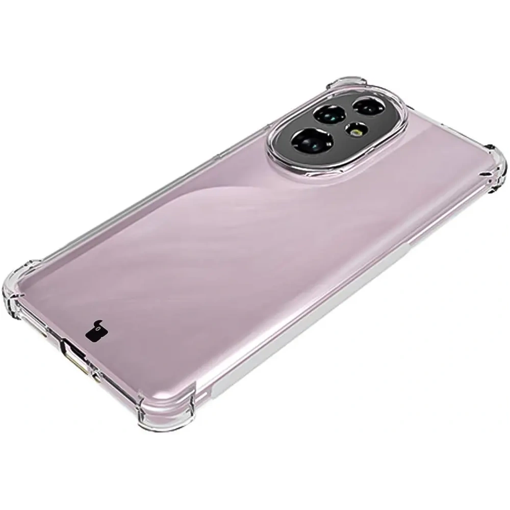 Hurtownia GSM - Elastické pouzdro + 2x folie na displej Bizon Case Clear Pack pro Honor 200 Pro průhledné - BIZ5783 - {ean13} - Hurt