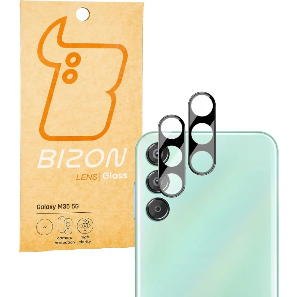 Hurtownia GSM - Sklo na aparát Bizon Glass Lens do Samsung Galaxy M35 5G [2 PACK] - BIZ6010 - {ean13} - Hurt