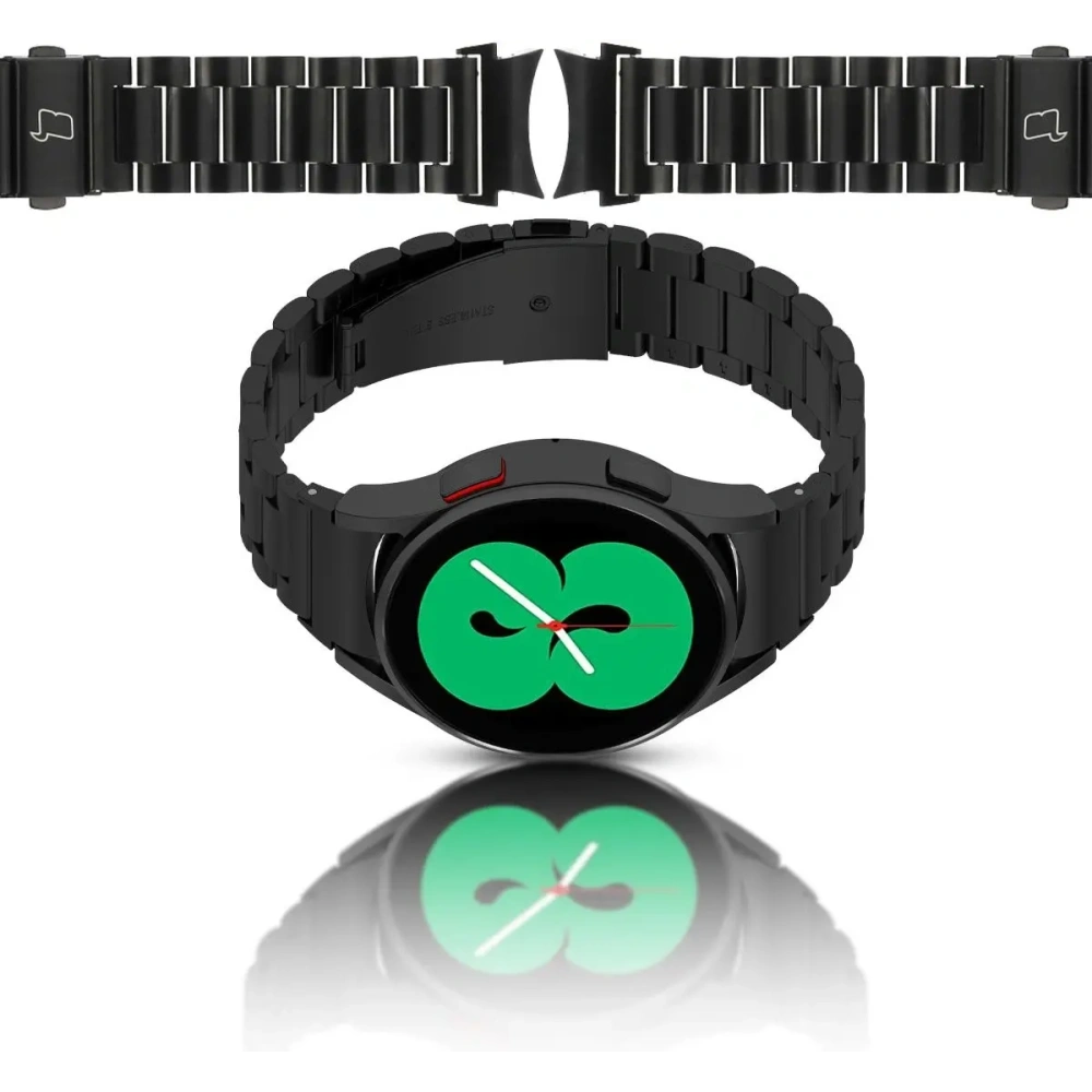 Hurtownia GSM - Bizon Strap Watch Aura Samsung Galaxy Watch FE/7/6/6 Classic/5/5 Pro/4/4 Classic negru - BIZ5793 - {ean13} - Hurt