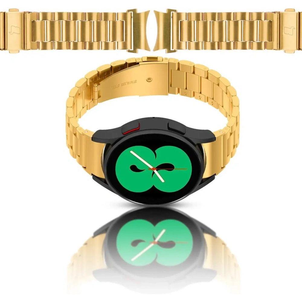 Hurtownia GSM - Bizon Strap Uhr Aura Samsung Galaxy Watch FE/7/6/6 Classic/5/5 Pro/4/4 Classic gold - BIZ5795 - {ean13} - Hurt