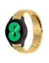 Hurtownia GSM - Pásek z nerezové oceli Bizon Strap Watch Aura do Samsung Galaxy Watch FE/7/6/6 Classic/5/5 Pro/4/4 Classic zlatý - BIZ5795 - {ean13} - Hurt