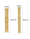 Wholesale Bizon Strap Watch Aura Samsung Galaxy Watch FE/7/6/6 Classic/5/5 Pro/4/4 Classic gold - BIZ5795 - {ean13} - Hurt
