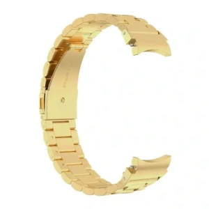 Hurtownia GSM - Pásek z nerezové oceli Bizon Strap Watch Aura do Samsung Galaxy Watch FE/7/6/6 Classic/5/5 Pro/4/4 Classic zlatý - BIZ5795 - {ean13} - Hurt