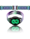 Wholesale Bizon Strap Watch Aura Samsung Galaxy Watch FE/7/6/6 Classic/5/5 Pro/4/4 Classic rainbow - BIZ6014 - {ean13} - Hurt