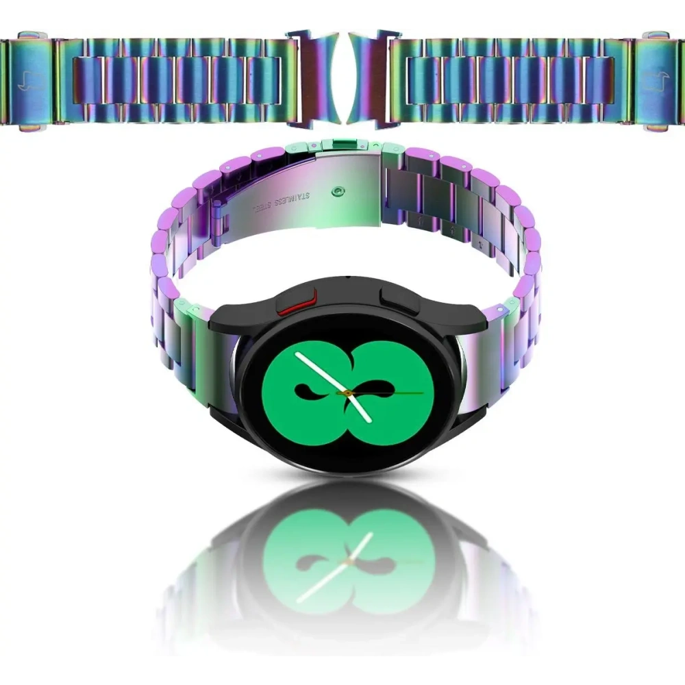 Wholesale Bizon Strap Watch Aura Samsung Galaxy Watch FE/7/6/6 Classic/5/5 Pro/4/4 Classic rainbow - BIZ6014 - {ean13} - Hurt