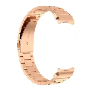 Hurtownia GSM - Pásek z nerezové oceli Bizon Strap Watch Aura do Samsung Galaxy Watch FE/7/6/6 Classic/5/5 Pro/4/4 Classic růžově zlatý - BIZ6015 - {ean13} - Hurt