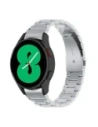 Hurtownia GSM - Pás z nerezové oceli Bizon Strap Watch Aura do Samsung Galaxy Watch FE/7/6/6 Classic/5/5 Pro/4/4 Classic stříbrný - BIZ6016 - {ean13} - Hurt
