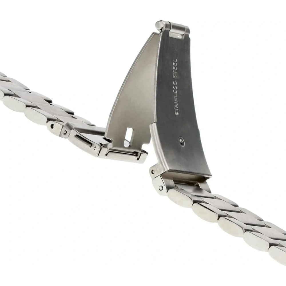 Wholesale Bizon Strap Watch Aura Samsung Galaxy Watch FE/7/6/6 Classic/5/5 Pro/4/4 Classic silver - BIZ6016 - {ean13} - Hurt