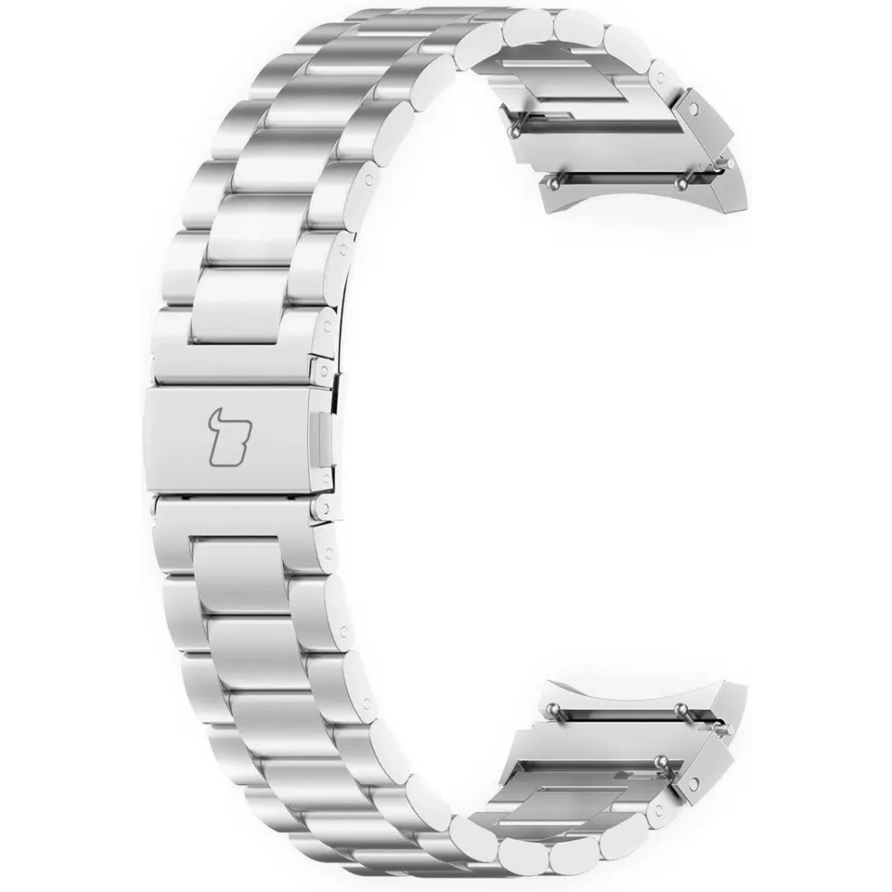 Wholesale Bizon Strap Watch Aura Samsung Galaxy Watch FE/7/6/6 Classic/5/5 Pro/4/4 Classic silver - BIZ6016 - {ean13} - Hurt