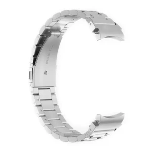 Hurtownia GSM - Pás z nerezové oceli Bizon Strap Watch Aura do Samsung Galaxy Watch FE/7/6/6 Classic/5/5 Pro/4/4 Classic stříbrný - BIZ6016 - {ean13} - Hurt
