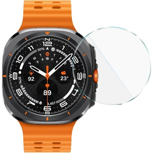 Szkło hartowane na ekran Bizon Glass Watch Clear do Samsung Galaxy Watch Ultra 47 mm