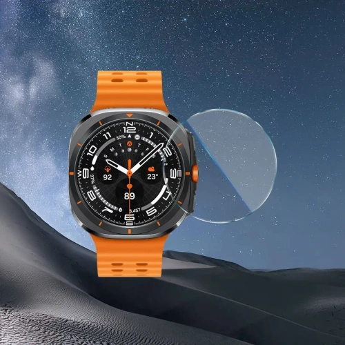 Szkło hartowane na ekran Bizon Glass Watch Clear do Samsung Galaxy Watch Ultra 47 mm