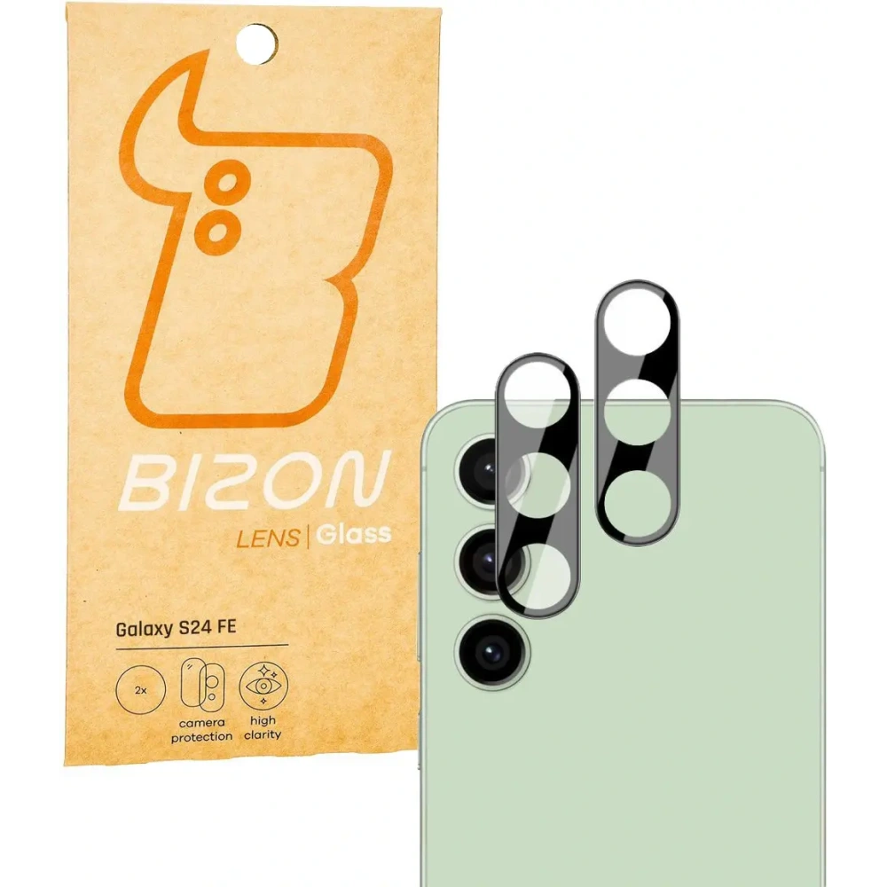 Hurtownia GSM - Sklo na fotoaparát Bizon Glass Lens pro Samsung Galaxy S24 FE [2 PACK] - BIZ6019 - {ean13} - Hurt