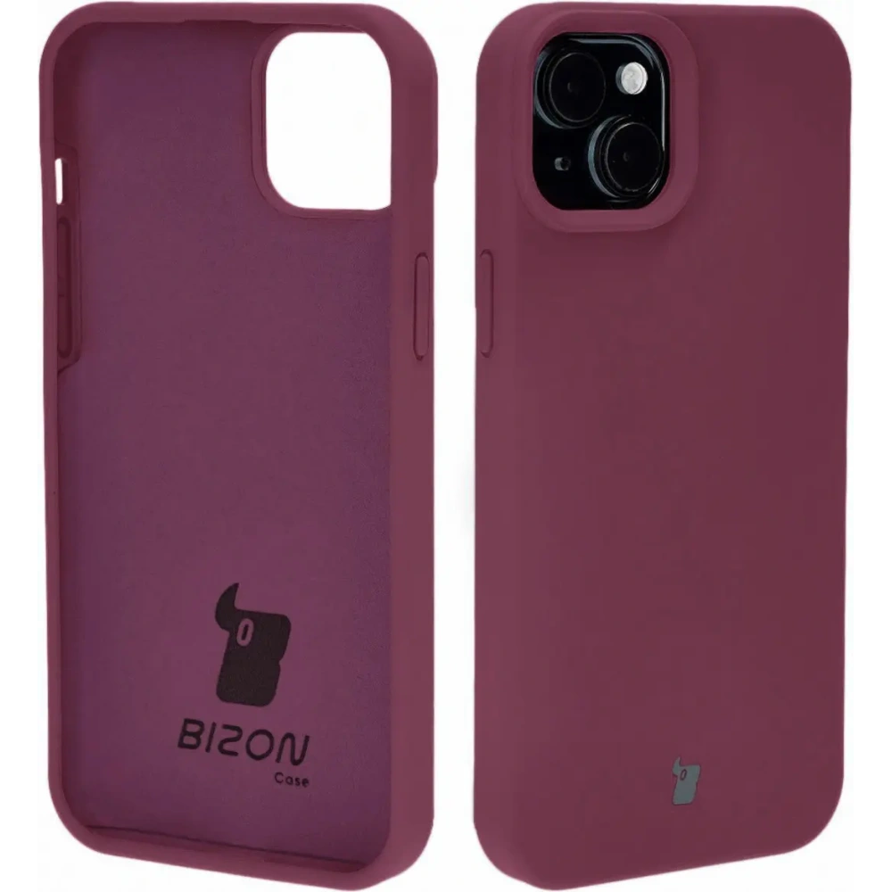 Hurtownia GSM - Bizon Soft Case Apple iPhone 15 Plus dunkel lila - BIZ6022 - {ean13} - Hurt