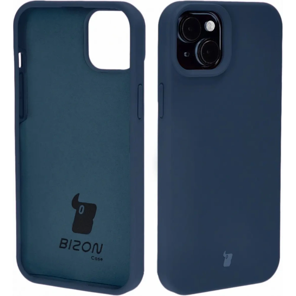 Hurtownia GSM - Bizon Soft Case Apple iPhone 15 Plus albastru închis - BIZ6023 - {ean13} - Hurt