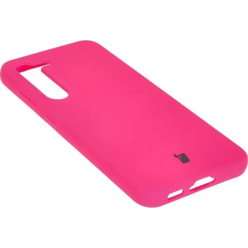 Silikonowe etui Bizon Soft Case do Samsung Galaxy S23 neonowo-różowe