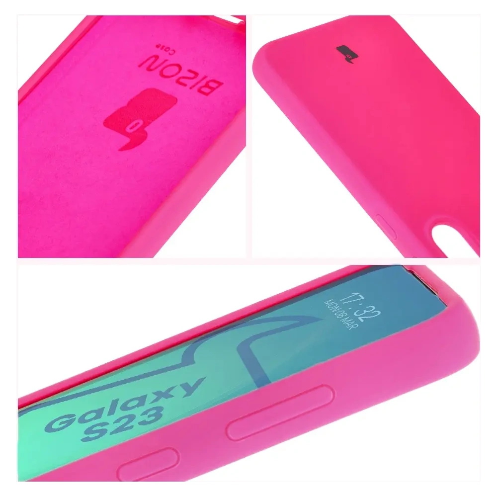 Hurtownia GSM - Bizon Soft Case Samsung Galaxy S23 neon rózsaszín - BIZ5819 - {ean13} - Hurt
