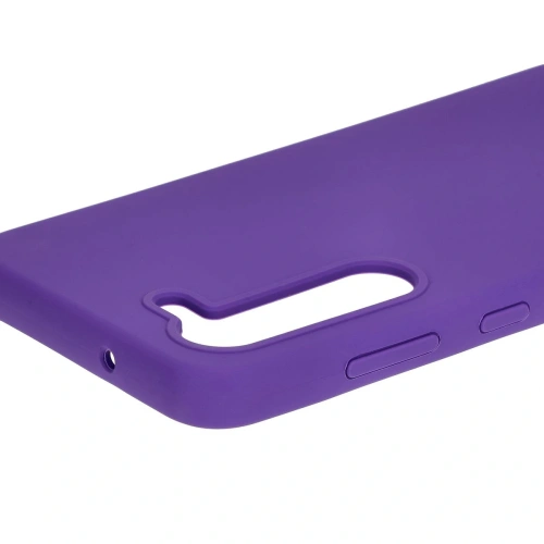Silikonowe etui Bizon Soft Case do Samsung Galaxy S23 fioletowe