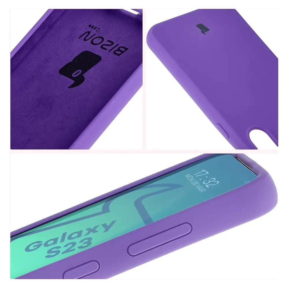 Hurtownia GSM - Bizon Soft Case Samsung Galaxy S23 lila - BIZ5820 - {ean13} - Hurt