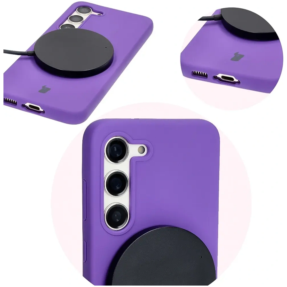 Hurtownia GSM - Bizon Soft Case Samsung Galaxy S23 lila - BIZ5820 - {ean13} - Hurt