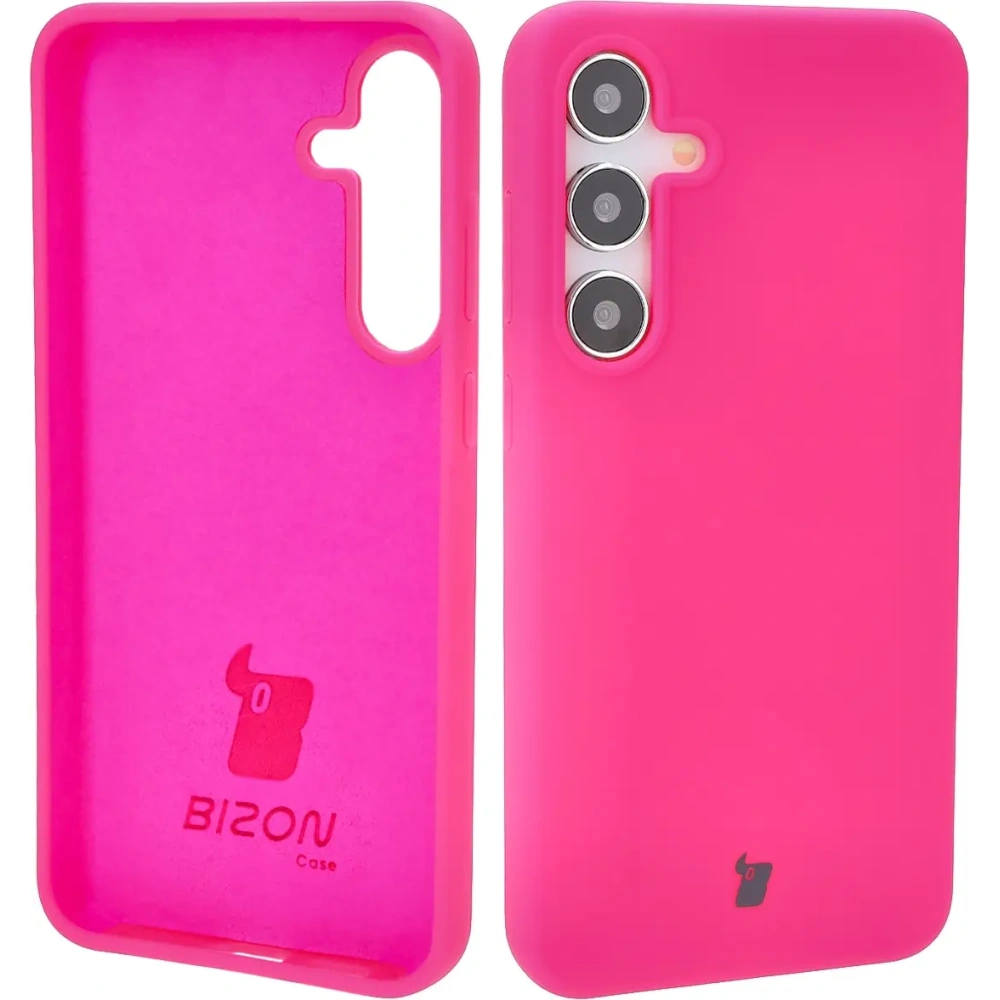 Hurtownia GSM - Bizon Soft Case Samsung Galaxy S24 Plus roz neon - BIZ6031 - {ean13} - Hurt