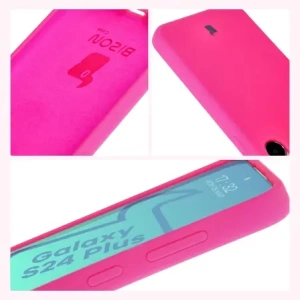 Wholesale Bizon Soft Case Samsung Galaxy S24 Plus neon pink - BIZ6031 - {ean13} - Hurt