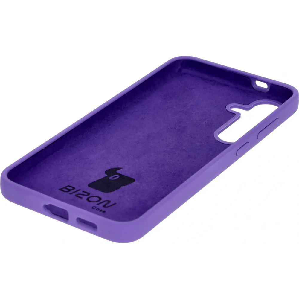 Hurtownia GSM - Silikonowe etui Bizon Soft Case do Samsung Galaxy S24 Plus fioletowe - BIZ5823 - {ean13} - Hurt