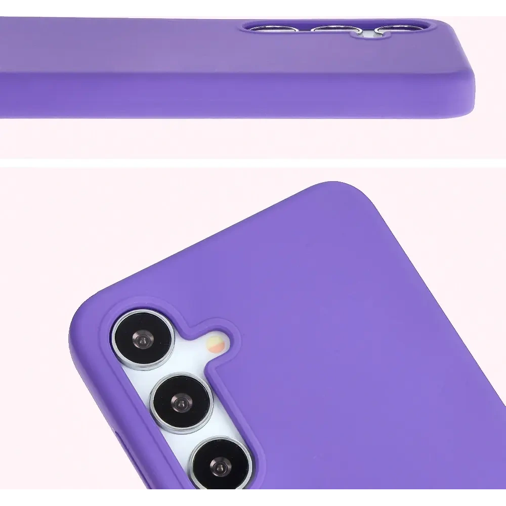 Hurtownia GSM - Silikonowe etui Bizon Soft Case do Samsung Galaxy S24 Plus fioletowe - BIZ5823 - {ean13} - Hurt