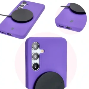 Wholesale Bizon Soft Case Samsung Galaxy S24 Plus purple - BIZ5823 - {ean13} - Hurt