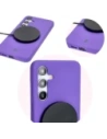 Hurtownia GSM - Silikonowe etui Bizon Soft Case do Samsung Galaxy S24 Plus fioletowe - BIZ5823 - {ean13} - Hurt