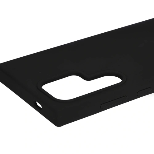 Silikonowe etui Bizon Soft Case do Samsung Galaxy S24 Ultra czarne