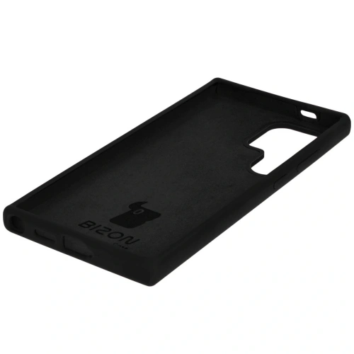Silikonowe etui Bizon Soft Case do Samsung Galaxy S24 Ultra czarne