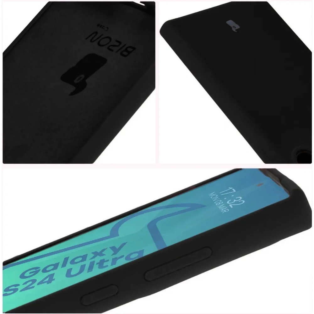 Hurtownia GSM - Bizon Soft Case Samsung Galaxy S24 Ultra schwarz - BIZ5825 - {ean13} - Hurt