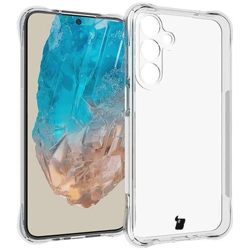 Elastyczne etui Bizon Case Salpa do Samsung Galaxy M35 5G przezroczyste