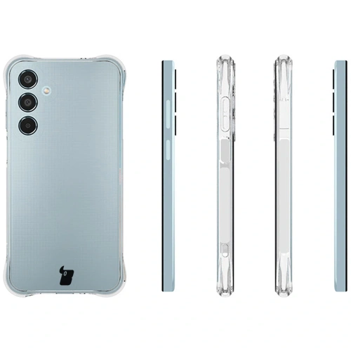 Elastyczne etui Bizon Case Salpa do Samsung Galaxy M35 5G przezroczyste