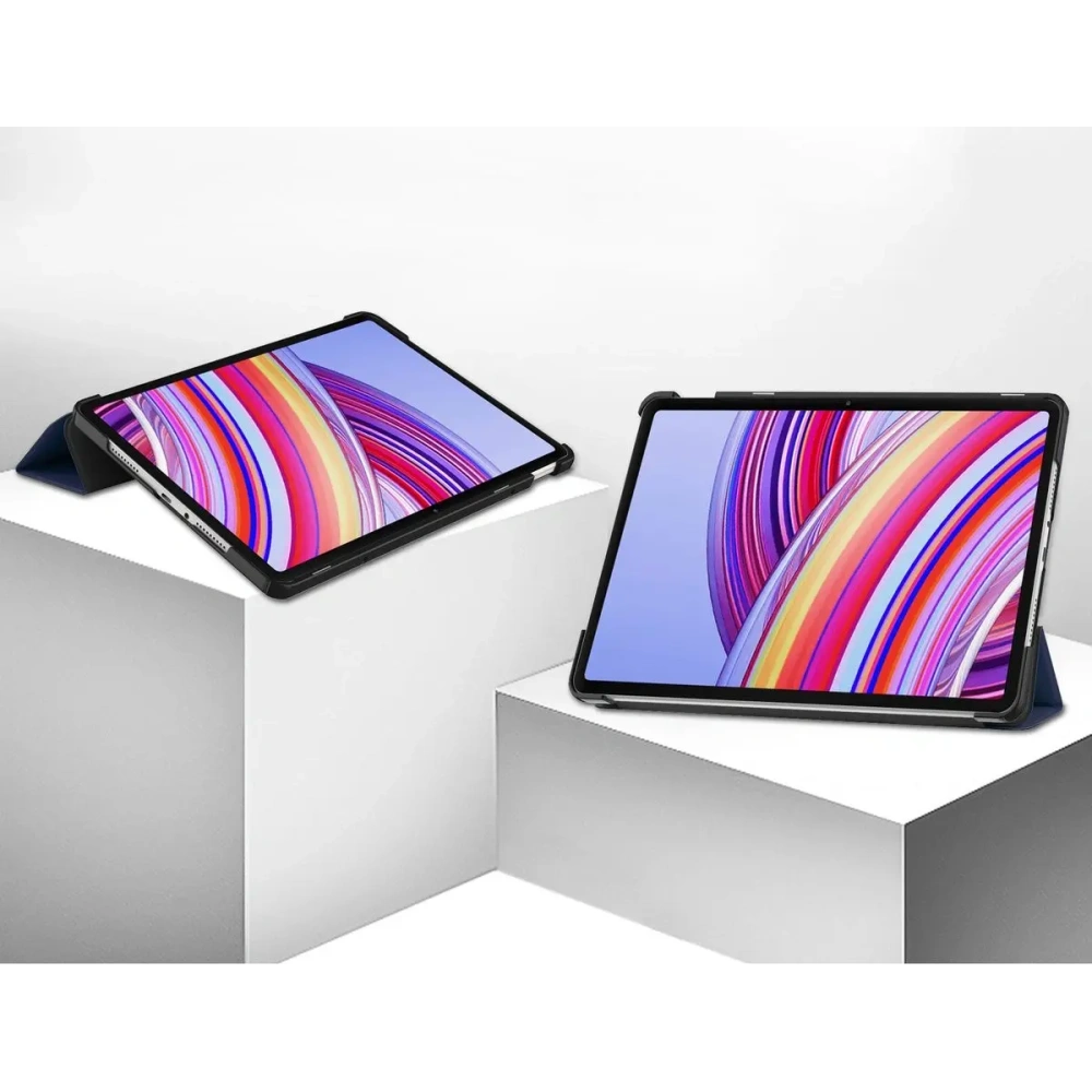 Hurtownia GSM - Etui s klopou Bizon Case Tab Croc pro Xiaomi Redmi Pad Pro 12.1 modré - BIZ6037 - {ean13} - Hurt