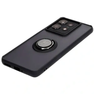 Hurtownia GSM - Bizon Case Hybrid Ring Motorola Edge 50 Pro rauchig mit einem schwarzen Rahmen - BIZ6038 - {ean13} - Hurt