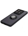 Hurtownia GSM - Etui s úchopem na prst Bizon Case Hybrid Ring pro Motorola Edge 50 Pro kouřové s černým rámem - BIZ6038 - {ean13} - Hurt