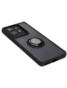 Hurtownia GSM - Etui s úchopem na prst Bizon Case Hybrid Ring pro Motorola Edge 50 Pro kouřové s černým rámem - BIZ6038 - {ean13} - Hurt