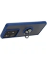 Hurtownia GSM - Etui s úchopem na prst Bizon Case Hybrid Ring pro Motorola Edge 50 Pro kouřové s modrým rámečkem - BIZ5832 - {ean13} - Hurt