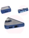 Hurtownia GSM - Etui z uchwytem na palec Bizon Case Hybrid Ring do Motorola Edge 50 Pro przydymione z granatową ramką - BIZ5832 - {ean13} - Hurt