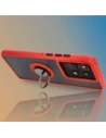 Hurtownia GSM - Etui z uchwytem na palec Bizon Case Hybrid Ring do Motorola Edge 50 Pro przydymione z czerwoną ramką - BIZ5834 - {ean13} - Hurt