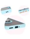 Wholesale Bizon Case Hybrid Ring Motorola Edge 50 Pro smoky with a light blue frame - BIZ6042 - {ean13} - Hurt