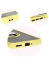 Hurtownia GSM - Etui z uchwytem na palec Bizon Case Hybrid Ring do Motorola Edge 50 Pro przydymione z żółtą ramką - BIZ5839 - {ean13} - Hurt