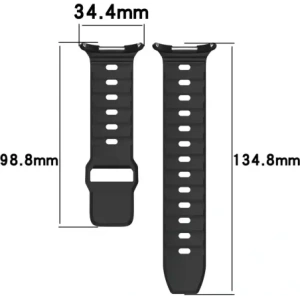Hurtownia GSM - Bizon Strap Óra Szilikon Samsung Galaxy Óra Ultra 47 mm fekete - BIZ5840 - {ean13} - Hurt