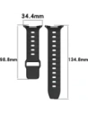 Hurtownia GSM - Ceas cu curea din silicon Bizon Samsung Galaxy Watch Ultra 47 mm negru - BIZ5840 - {ean13} - Hurt