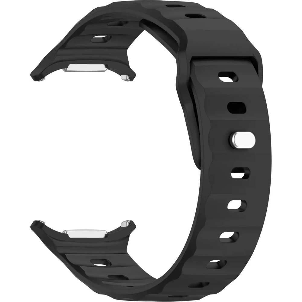 Hurtownia GSM - Ceas cu curea din silicon Bizon Samsung Galaxy Watch Ultra 47 mm negru - BIZ5840 - {ean13} - Hurt